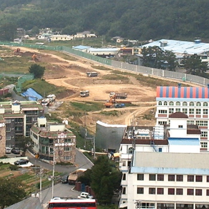 양산 교동 부지 조성공사