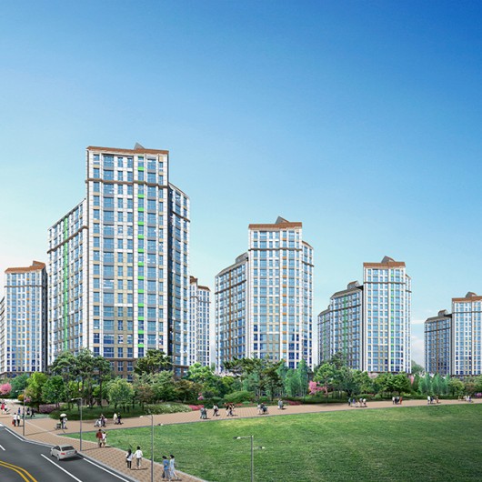 대구 테크노폴리스 일동 미라주 더 파크 아파트 신축공사