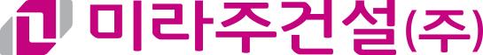 미라주건설㈜ 로고